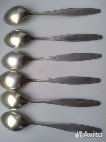 Чайные ложки из мельхиора СССР