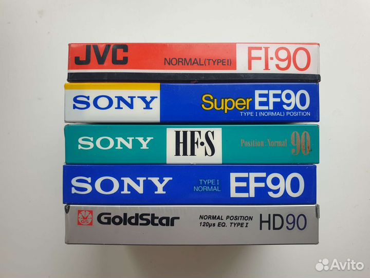 Аудиокассеты новые запечатанные