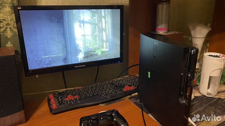 Игровая приставка ps3 slim прошитая