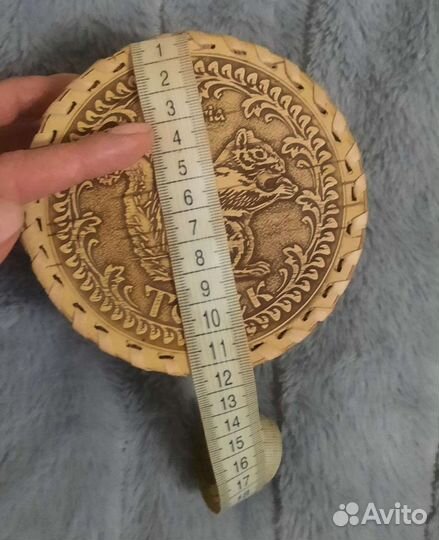 Шкатулка берестяная