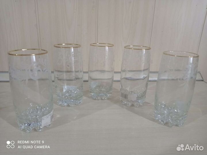 Бокалы разные