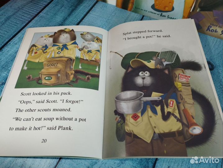 Детские книги Cat the Splat I Can Read