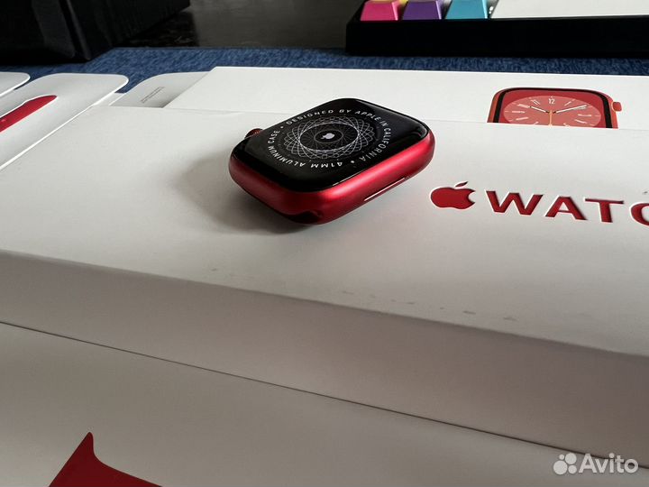 Смарт-часы Apple Watch Series 8 41mm Red 100акб