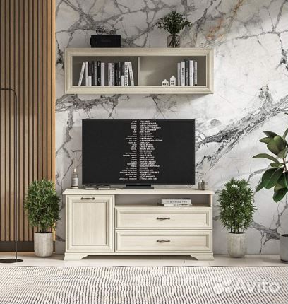 Модульная Гостиная тв Тумба Полка