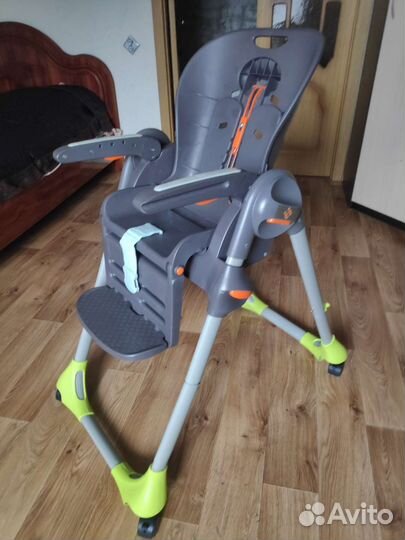 Стульчик для кормления chicco polly 2 в 1