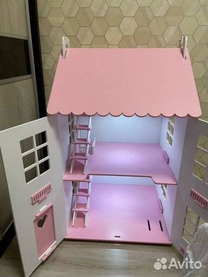 Детский кукольный домик (дерево)