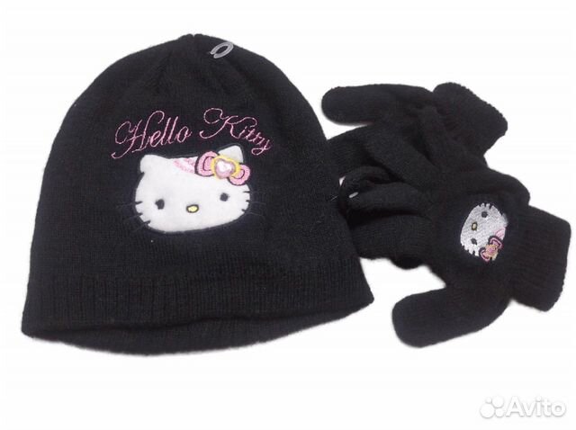 Комплект шапка, перчатки