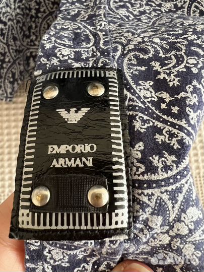 Рубашка Emporio Armani на мальчика 6-7 лет