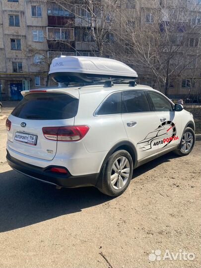 Бокс на крышу Level на Киа Соренто Прайм