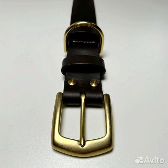 Ошейник кожаный для собак Hand made