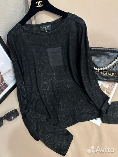 Лонгслив chanel 2 цвета