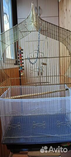 Клетка для попугая бу