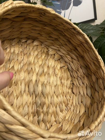 Корзина плетеная/кашпо/для мелочей/декор