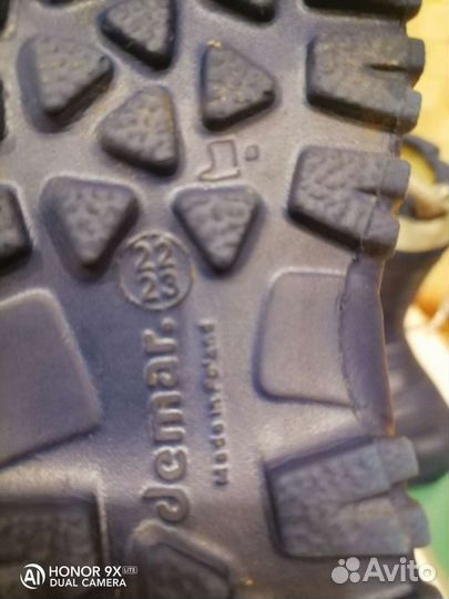 Детские резиновые сапоги demar