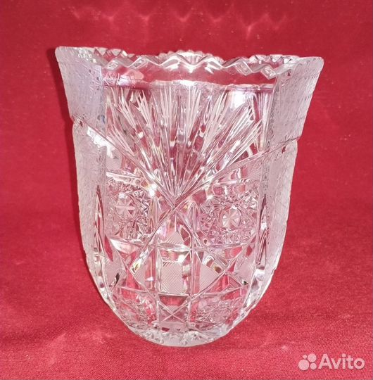 Винтаж: Ваза хрустальная СССР