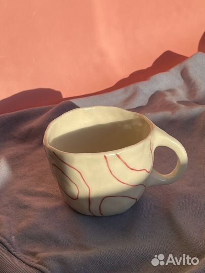 Кружка ручной работы