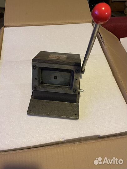 Ручная машина для резки визиток, карт