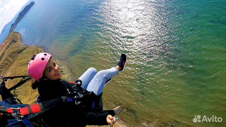 Полёты на параплане в Крыму. Обучение