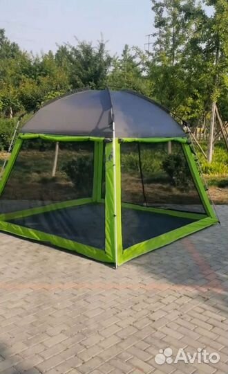 Палатка шатер летняя кухня 300х300хh215 с полом