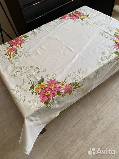 Полотенце салфетки скатерть простынь лен СССР