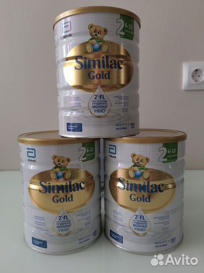 Детское питание Similac Gold 2 800гр