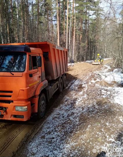Песок щебень отсев доставка