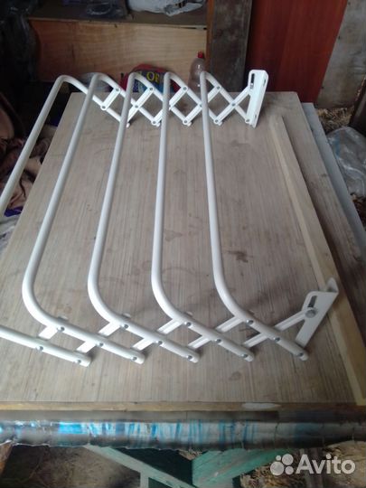 Сушилка для белья настенная складная.новая