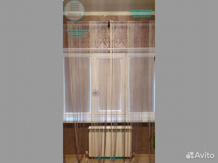 Римские шторы на кухню