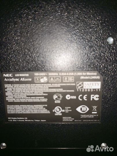 Монитор для компьютера