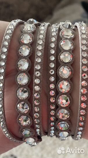 Браслет-чокер Сваровски