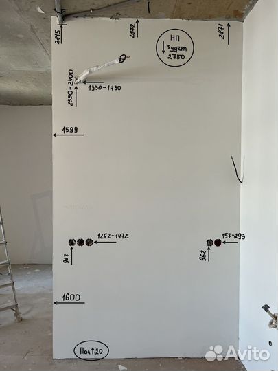 Замеры помещения