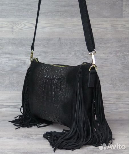 Сумка женская Италия замшевая Арт 26919