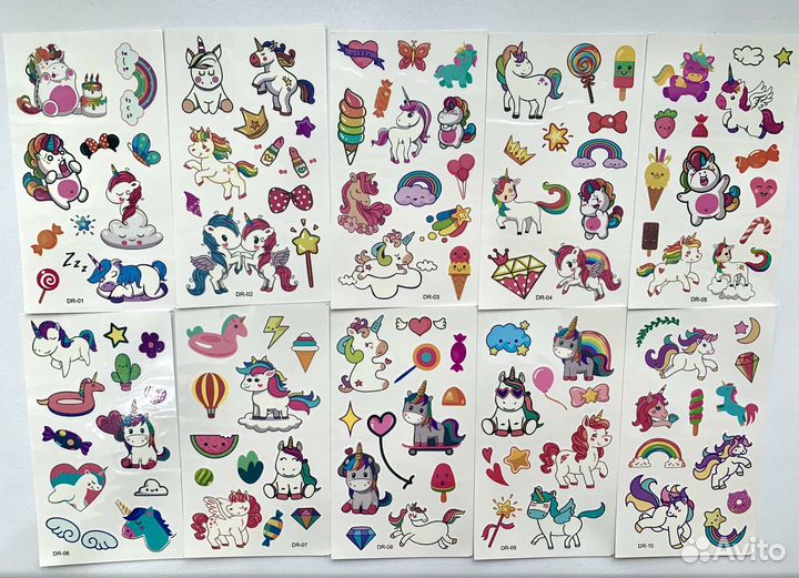 Переводные татуировки