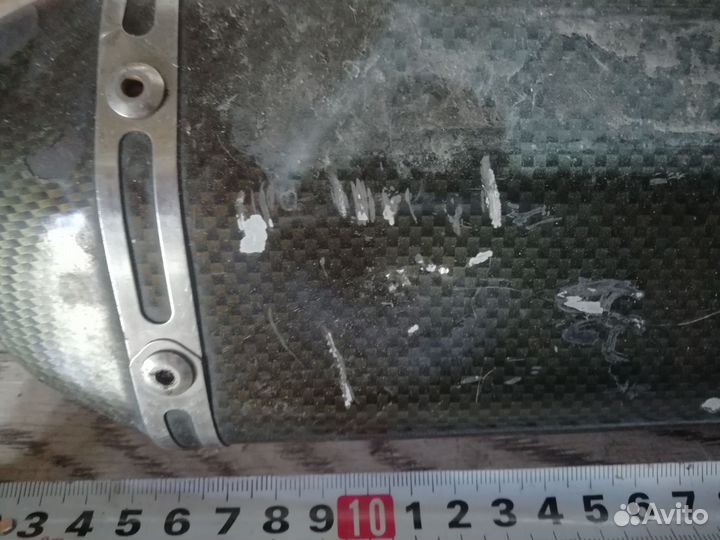 Выхлоп на мотоцикл