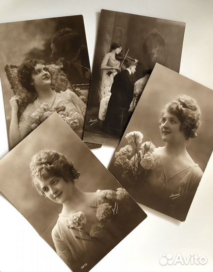 Антикварные открытки