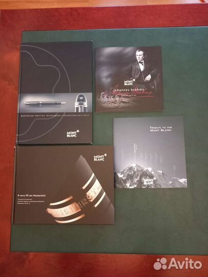 Каталоги ручек и аксессуаров фирмы mont blanc