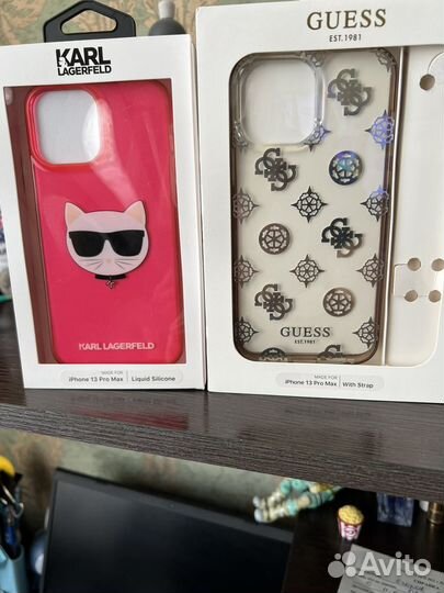 Чехол на iPhone 13 pro max karl lagerfeld, guess