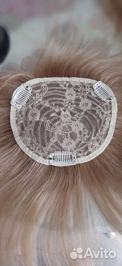 Накладка из натуральных волос