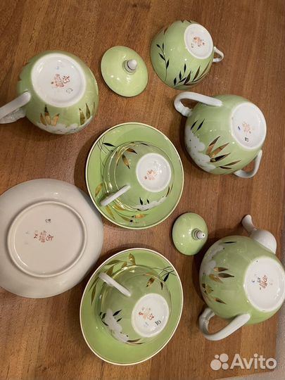 Редкий сервиз СССР дулево 1962 год первый сорт