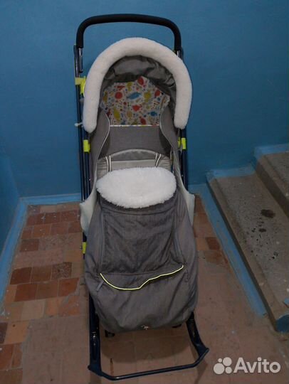 Санки коляска Nika