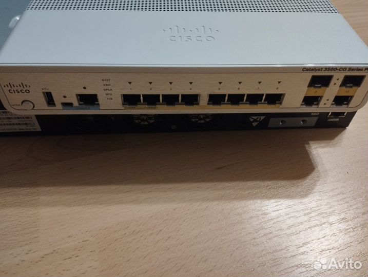 Коммутатор Cisco Catalyst WS-C3560CG-8PC-S