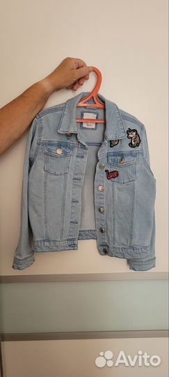 Джинсовка -ветровка, р 122