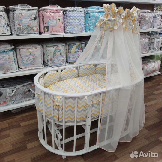 Набор для новорожденных для овальной кровати