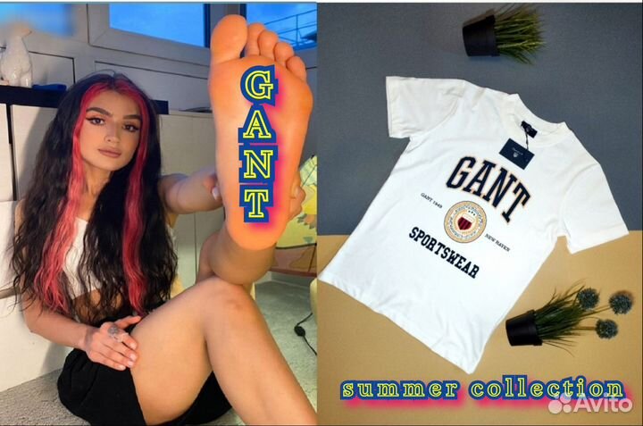 Футболка gant