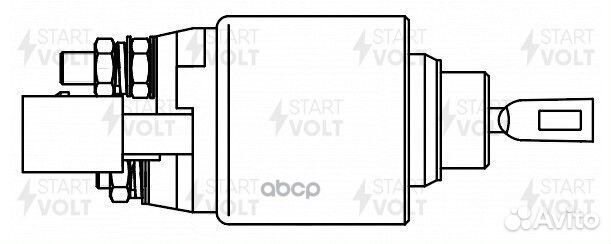 Реле втягивающее стартера для а/м VAG Tiguan
