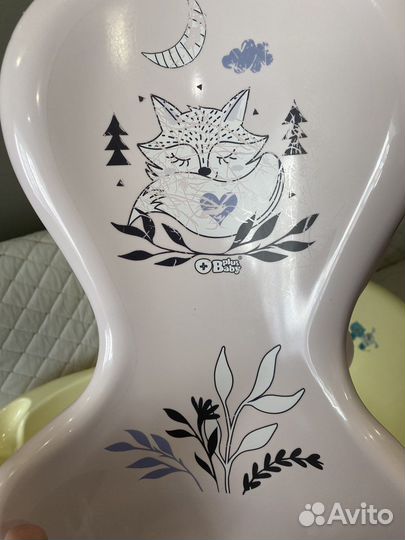 Ванночка для купания с горкой