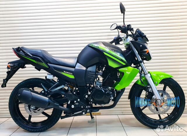 Мотоцикл дорожный Motoland Bandit 250 зеленый купить в Люберцах ...