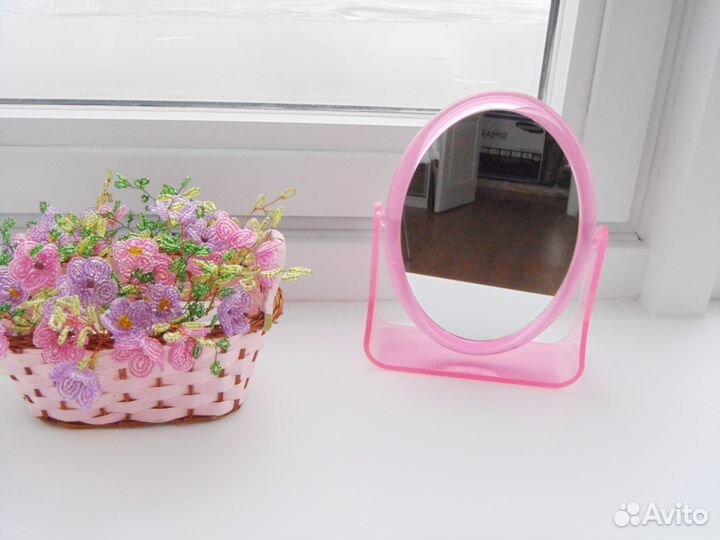 Новое розовое зеркало