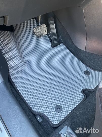 Ева коврики eva с бортами в автомобиль