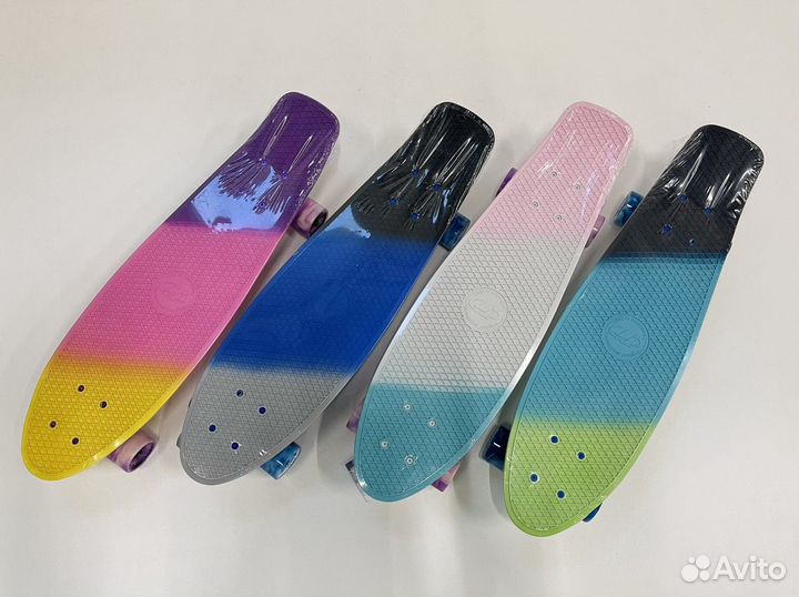 Пенниборд Tech Team Tricolor 27”